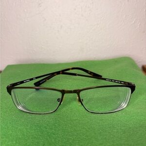 Harley-Davidson Black and Brown Glasses